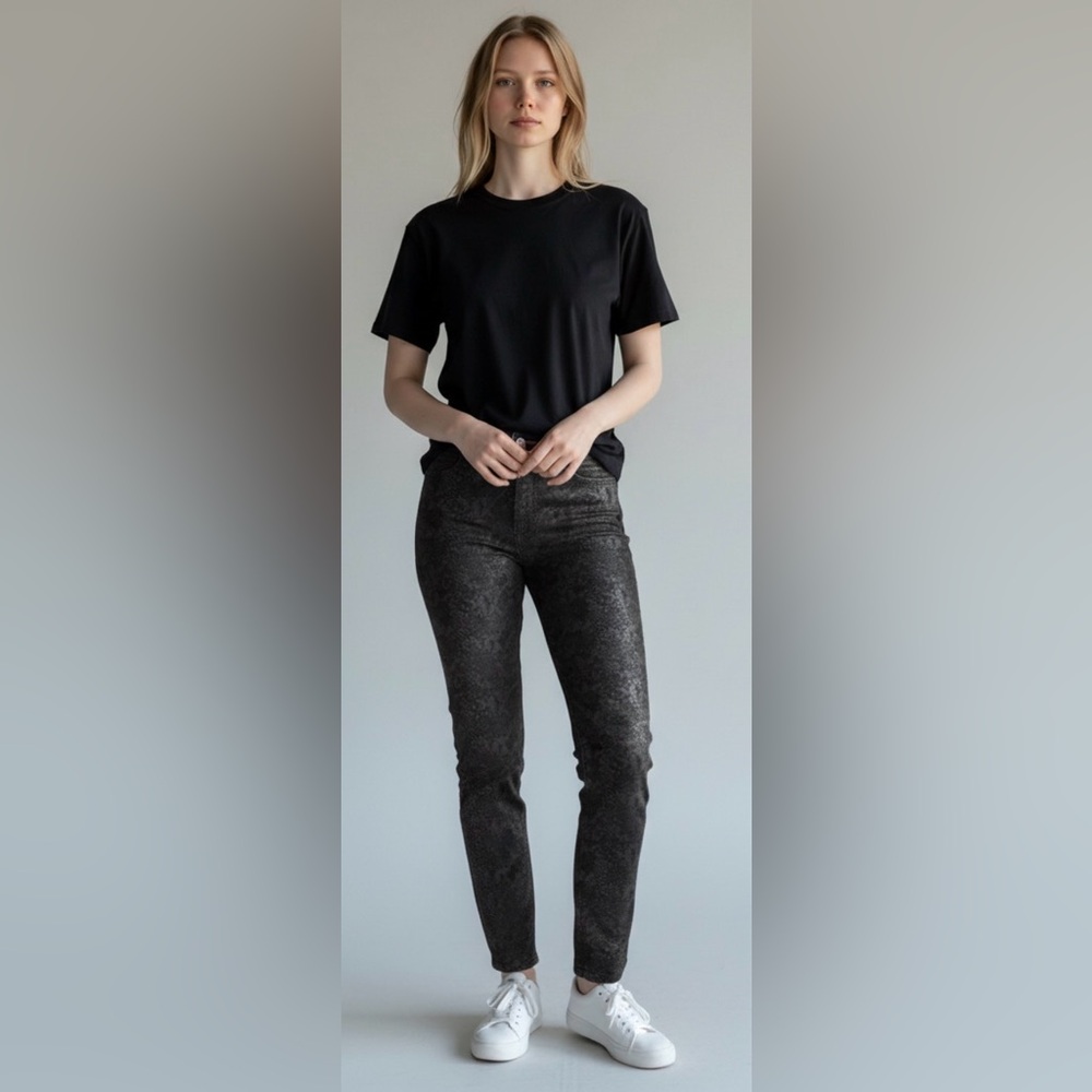 Fate Black Skinny Pants Size S